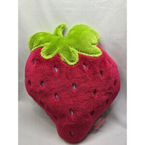 VTG Strawberry Shortcake Strawberry Shape Pillow Plush 2003